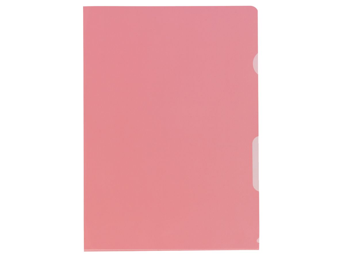 KOLMA Sichtmappe VISA Superstrong A4 59.464.04 rot, lisse 100 Stück (7611967590256)