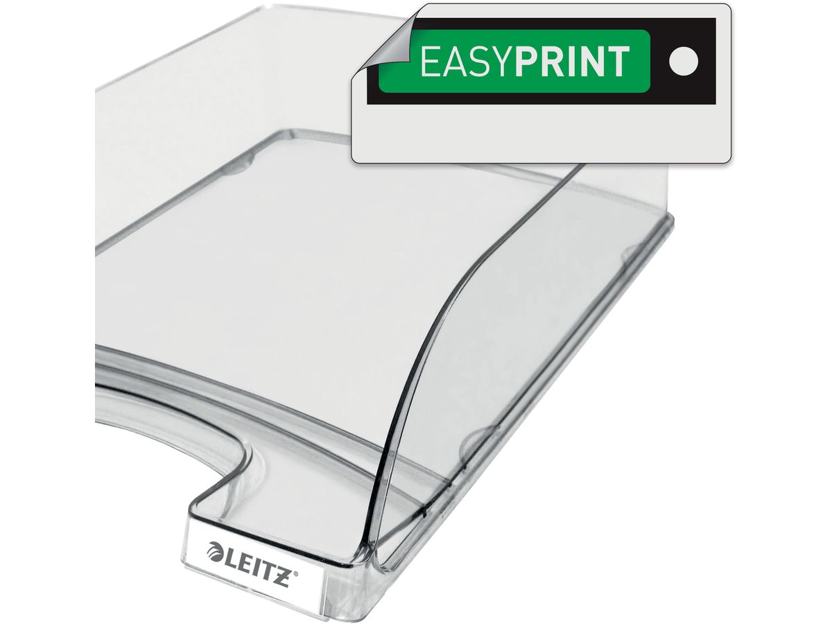 LEITZ Briefkorb Plus A4 52260002 glasklar (4002432310999)