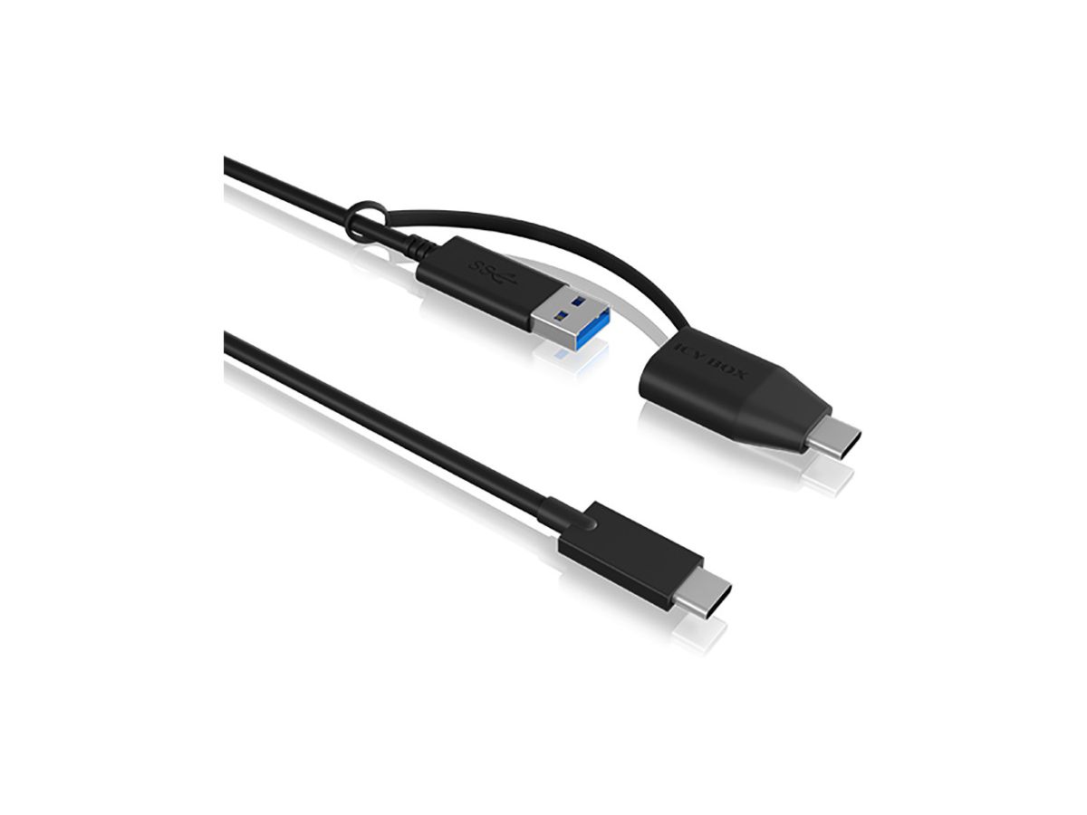 ICY BOX USB-C 3.1 G2 zu USB A & C IB-CB033 35 cm (4250078171720)