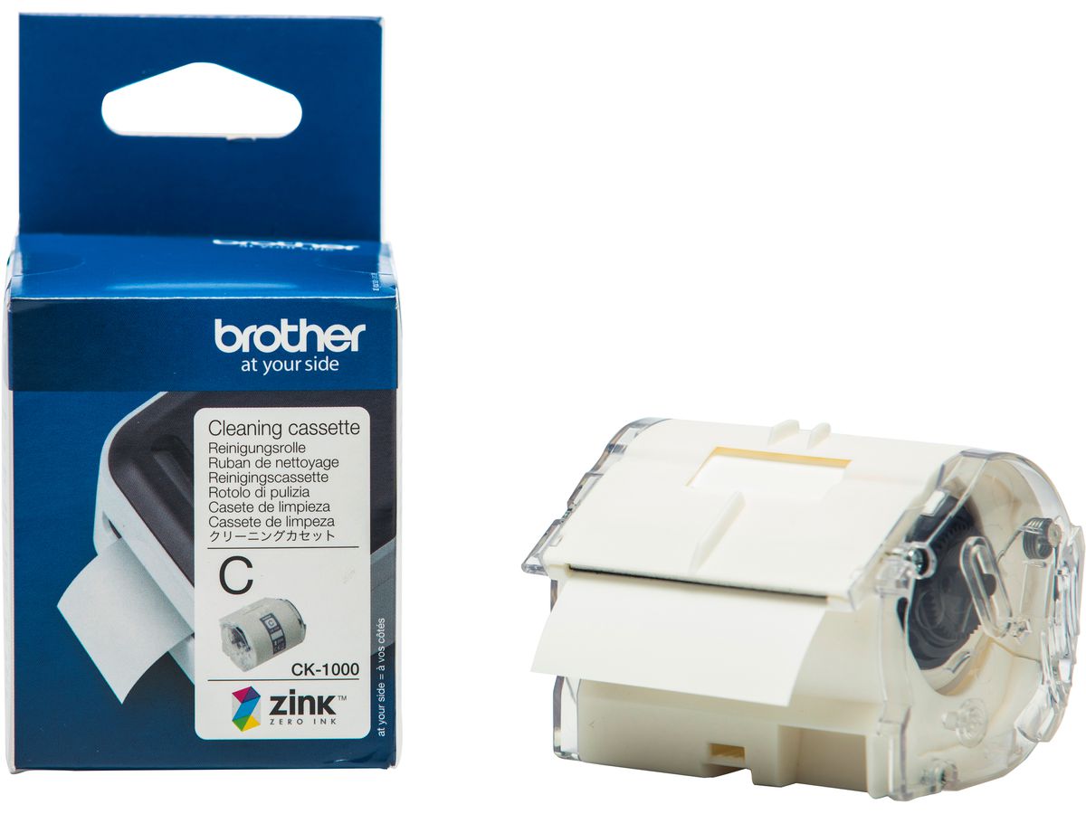 PTOUCH Cassetta per pulizia 50mm CK-1000 VC-500W Compact Label Printer (4977766779326)