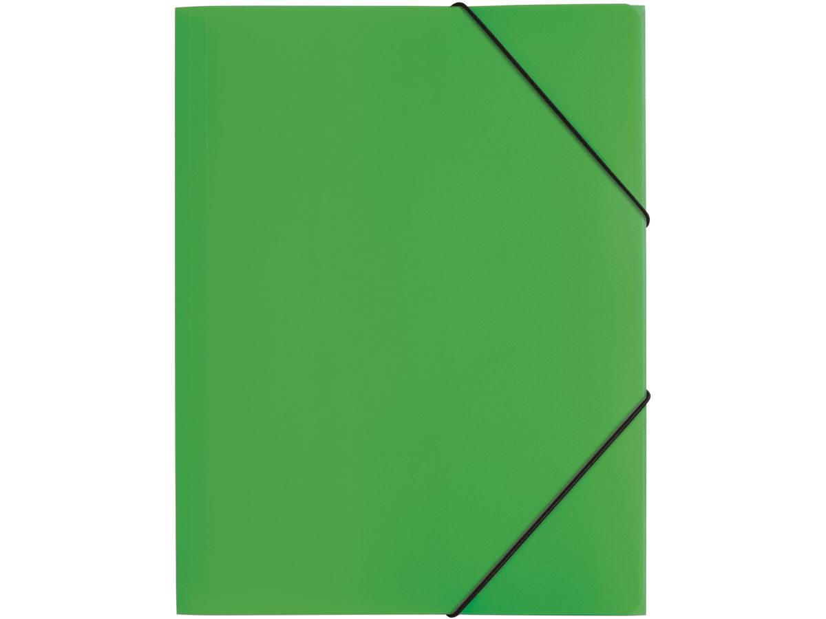 PAGNA Cartelle elastici Trend A4 21613-05 verde 3 lembi (4009212048813)