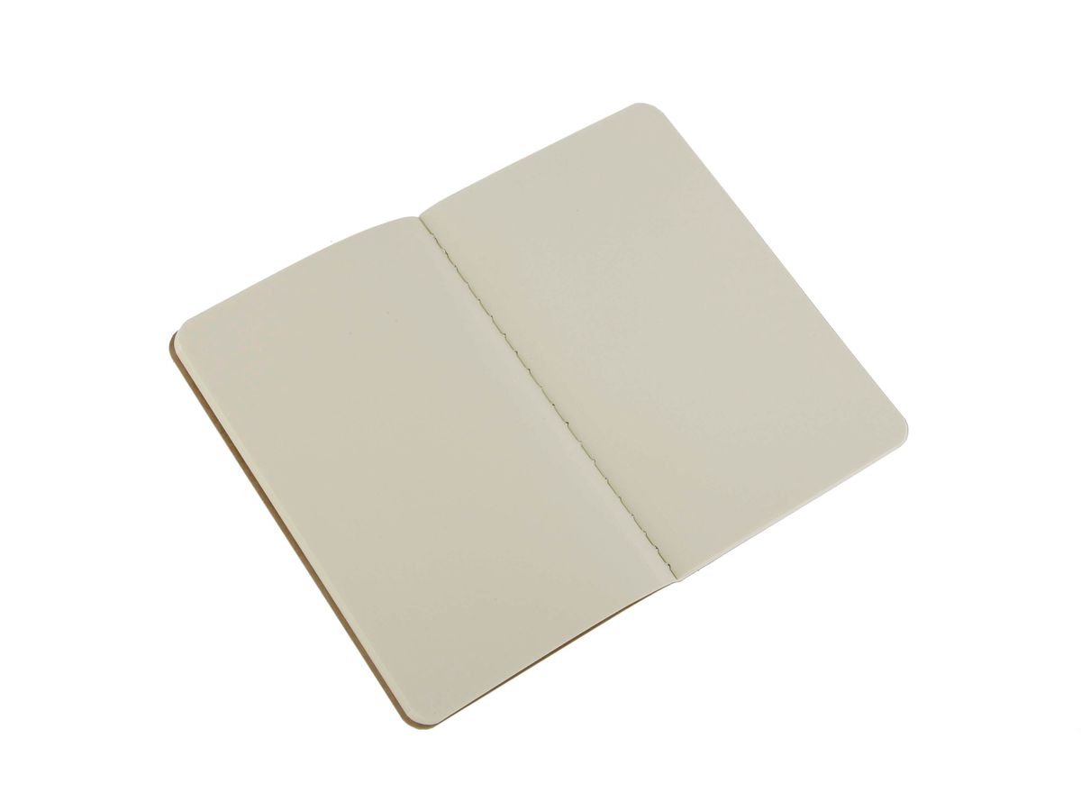 MOLESKINE Notizheft Cahier A6 704949 blanko, natur 3 Stück (9788883704949)