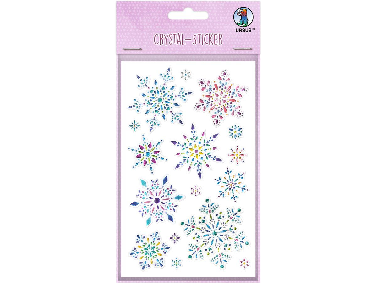 URSUS Crystal Sticker Weihnachten 2 75100002 16 Sticker (4008525251132)