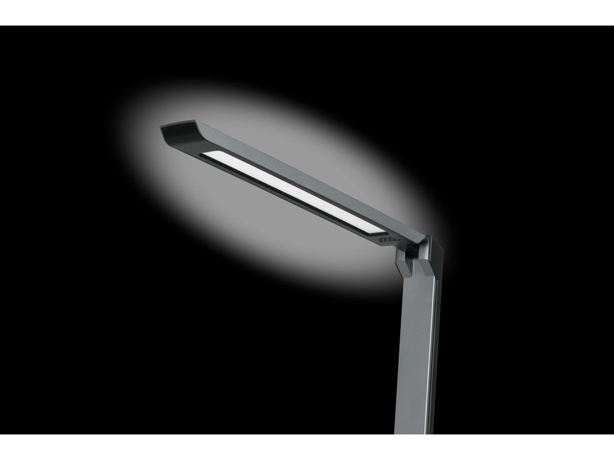 HANSA Lumina lampada da tavolo 41-5011.109 grigio (7612176093835)