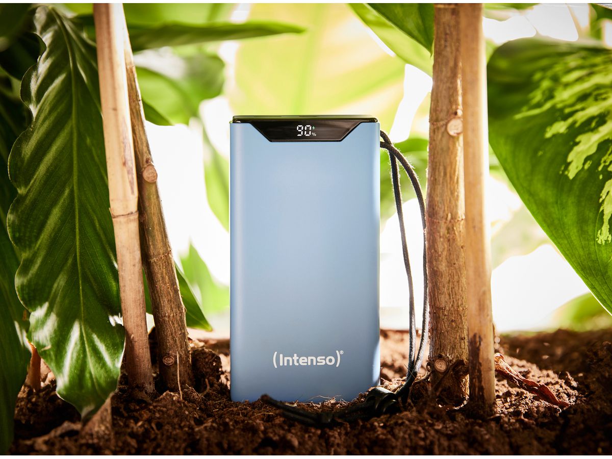 INTENSO Powerbank F20000, blue 7332055 20000 mAh, USB-A, USB-C (4034303034796)