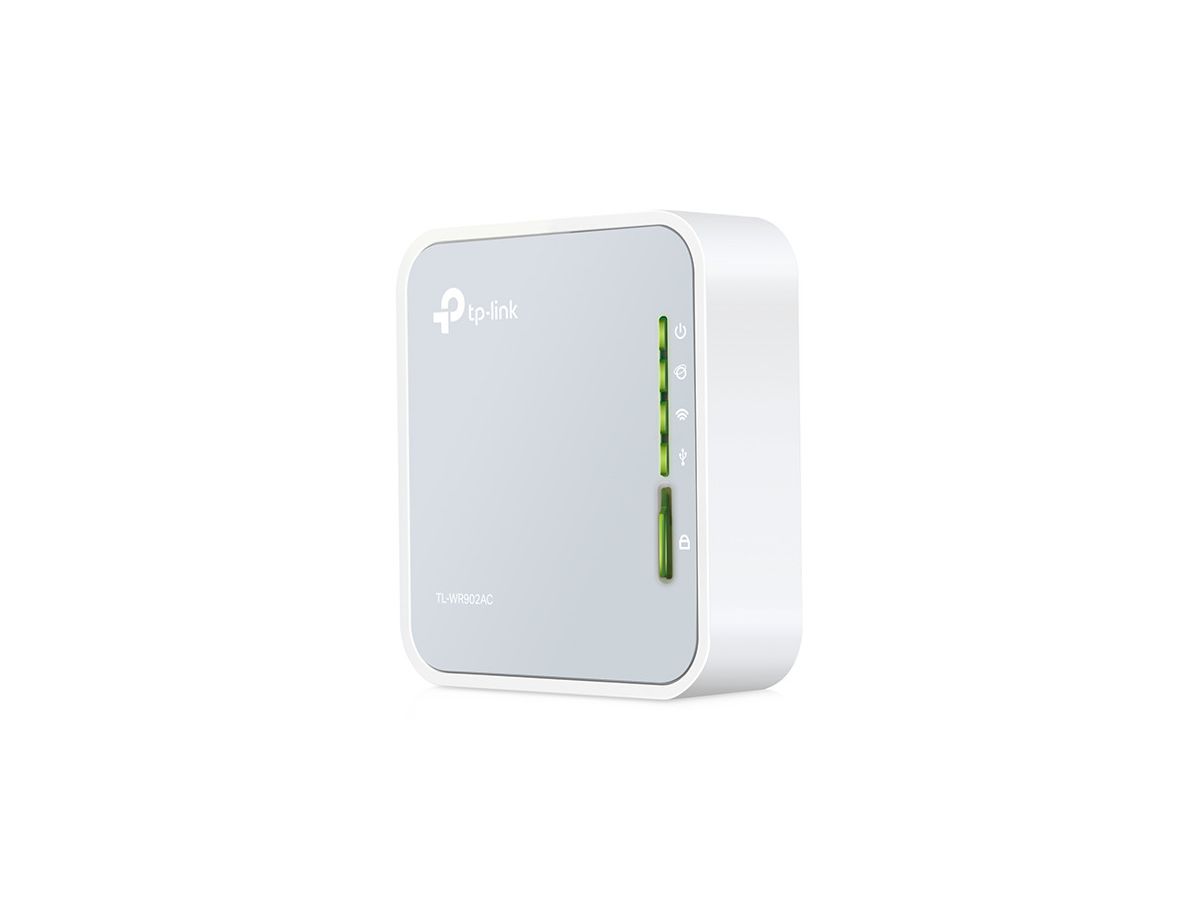 TP-LINK Mini Router Dual 750MB TL-WR902AC Wireless (6935364095666)