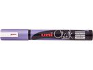 UNI-BALL Chalk Marker 1.8-2.5mm PWE-5M METALLIC VIOLET Metallic violet (4902778256442)