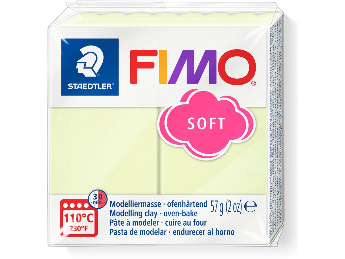 FIMO Pâte à modeler Effect 57g 8020-105 pastel vanille (4006608812126)