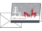 SIGEL Weihnachtskarten DS256 Red Deer 25 Stk. (4004360802423)