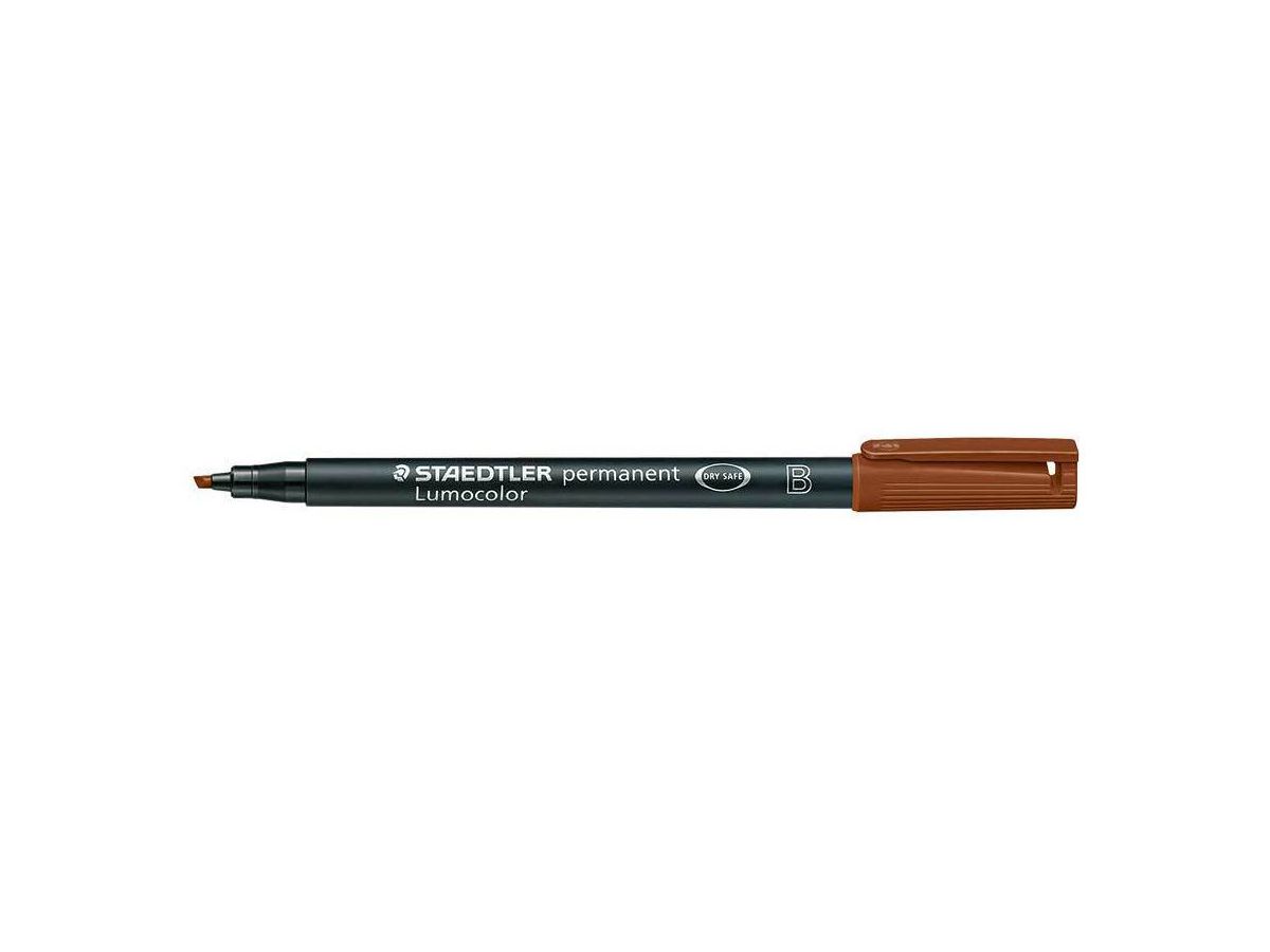 STAEDTLER Lumocolor permanent B 314-7 marrone (4007817331804)
