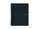 OXFORD Origins Spiralheft 400150006 A4+, kariert 70 Blt, schwarz (3020120168418)