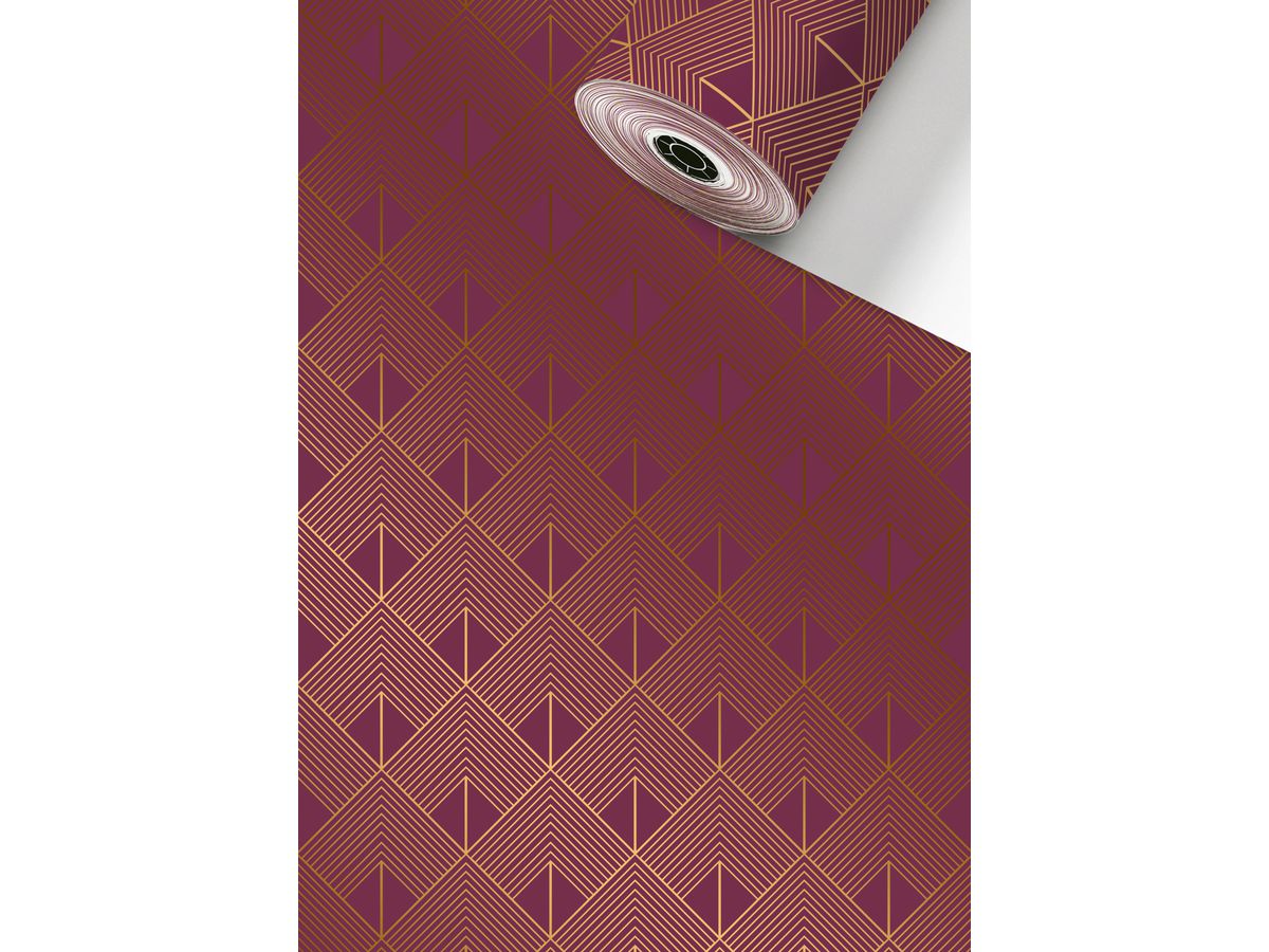 STEWO Carta da regalo Oreste 2522553924 bordeaux 50x1500cm (7630050852521)