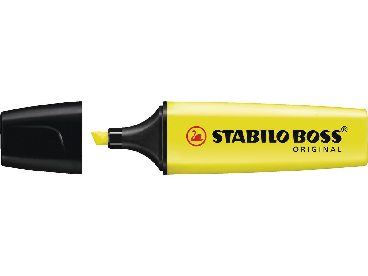 STABILO Boss Leuchtmarker Original 70/24 gelb 2-5mm (4006381333627)