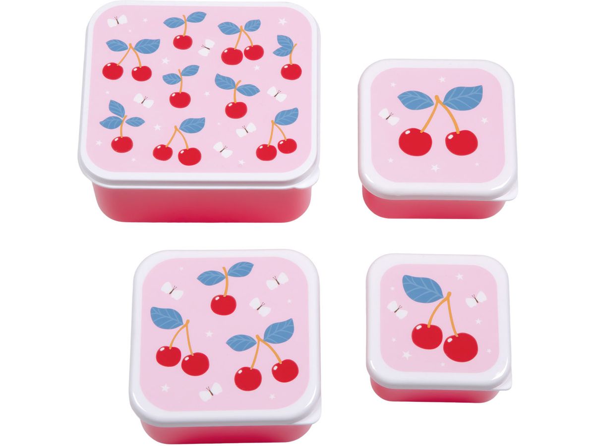 ALLC Lunch & Snackbox Set SBSECH82 Cherries (8719715004327)
