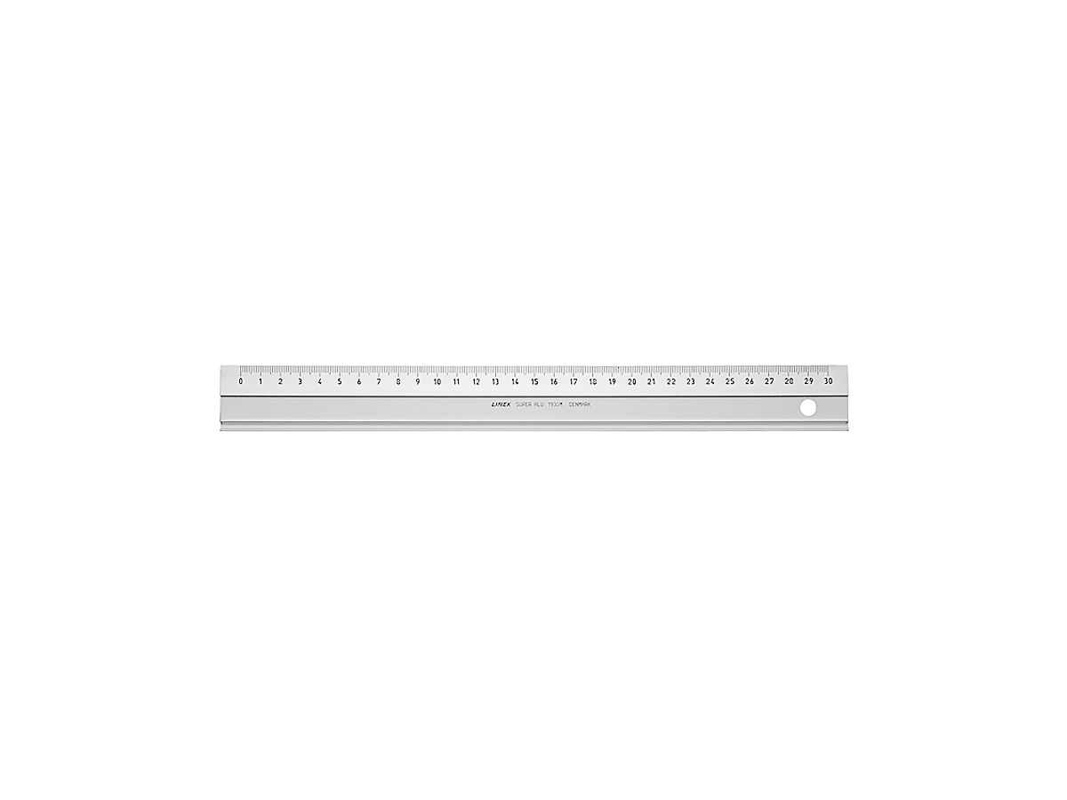LINEX Righello d'alluminio 30cm 481400L con faccetta (5701221101549)