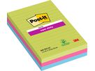 POST-IT Block Super Sticky 102x152mm 660-3SSUC 3-farbig ass.,3x90Bl.,liniert (0051135813324)