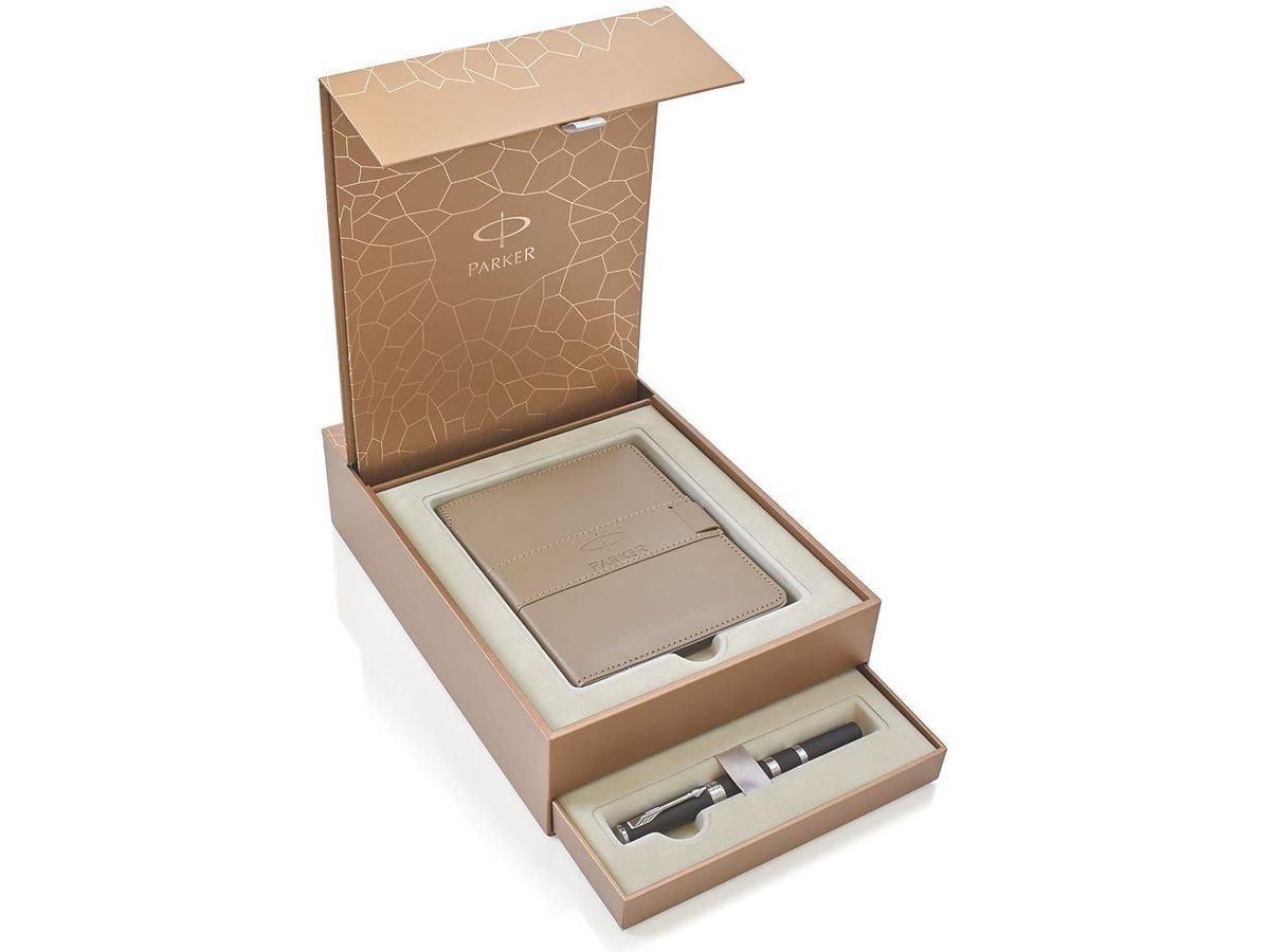 PARKER Geschenkset S1935165 INGENUITY Notizbuch Black (3501179351650)