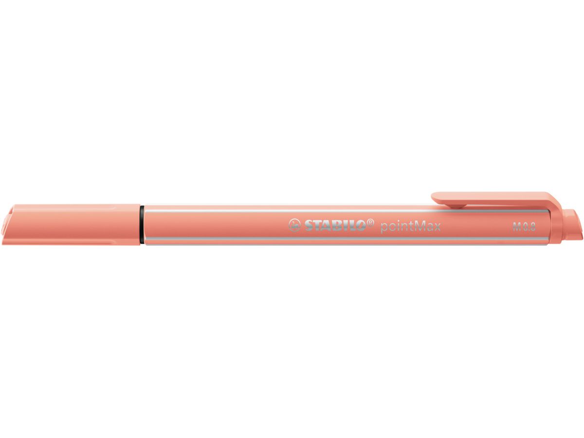 STABILO Fineliner PointMax 0.8mm 488/26 apricot (4006381503228)