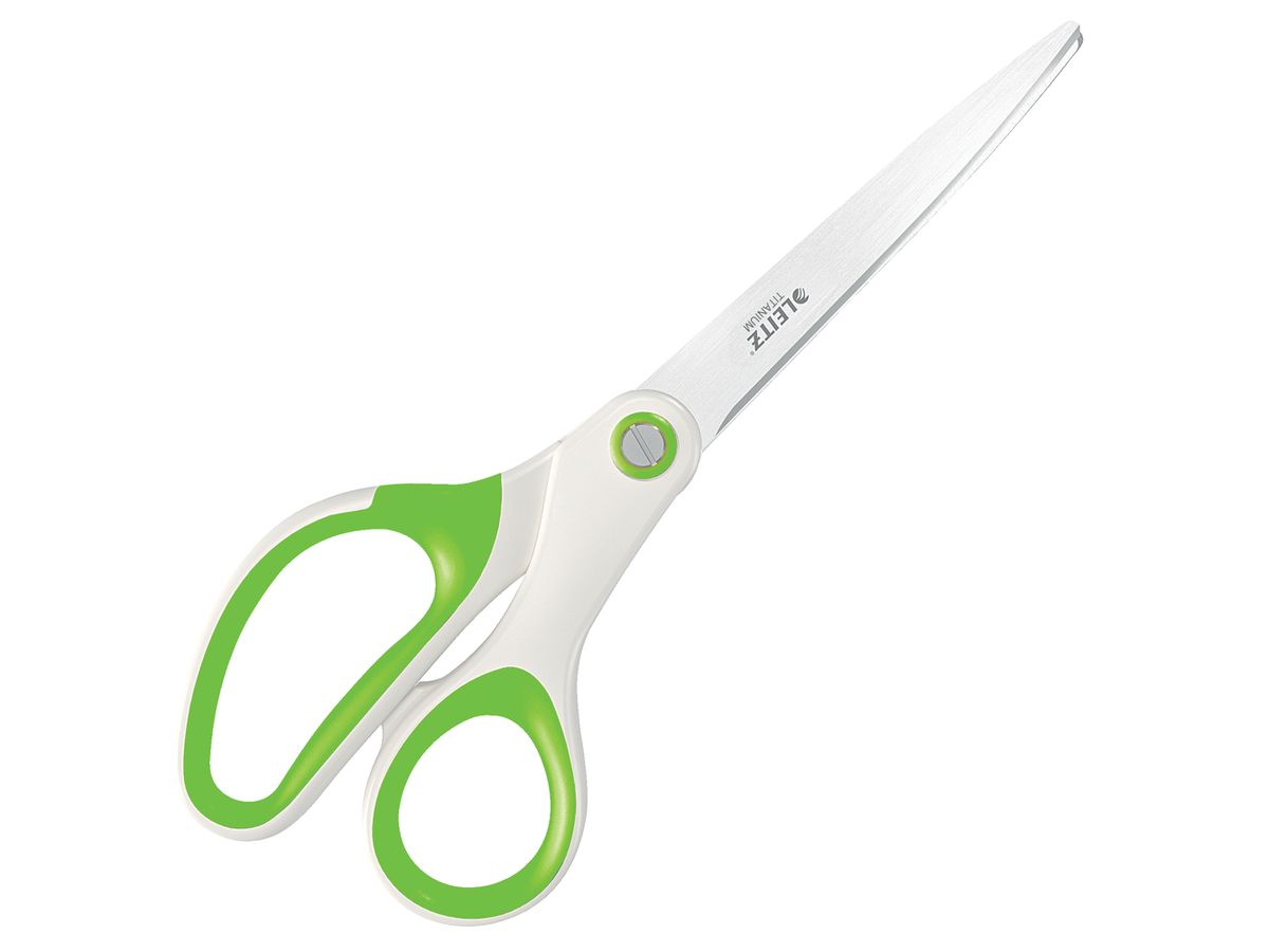 LEITZ Ciseaux titan WOW 5319-20-54 blanc/vert 20.5cm (4002432123711)