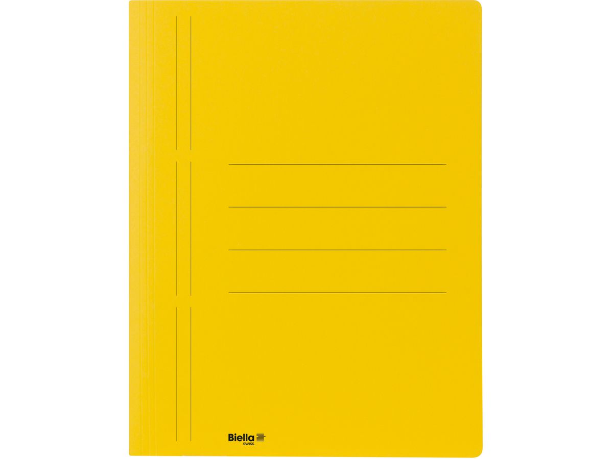 BIELLA Doss.-class. Recycolor 16643020U mécanisme à spirale, jaune (7611365454266)