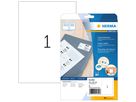 HERMA Etiketten Special A4 4824 weiss 25 Stück (4008705048248)
