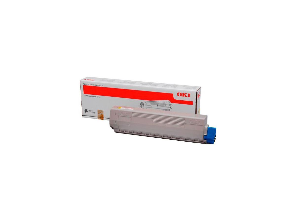 OKI Toner yellow 44844505 C831/C841 10'000 Seiten (5031713053798)