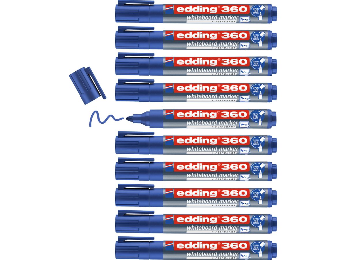 EDDING Boardmarker 360 1.5-3mm 360-3 blau (4004764391271)
