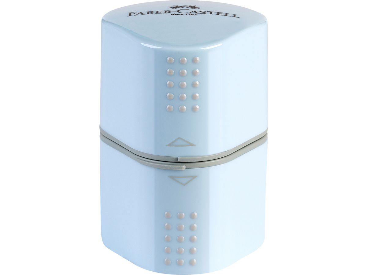 FABER-CASTELL Dosenspitzer 3-fach Grip 2001 183874 sky blue (4005401838746)