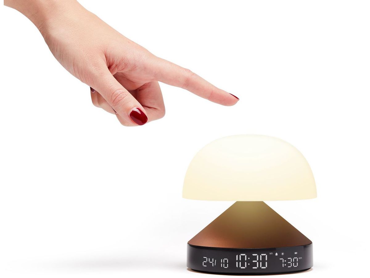 LEXON sveglia luminosa Mina Sunrise LEX-LR153BZ bronzo (3660491206137)