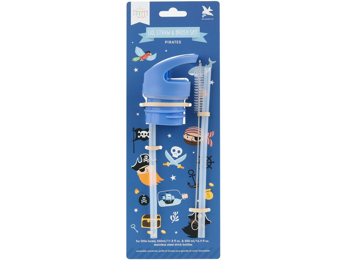 ALLC Set für Trinkflasche DBSSRE94 Deckel, Stohhalm, Bürste (8719715004426)