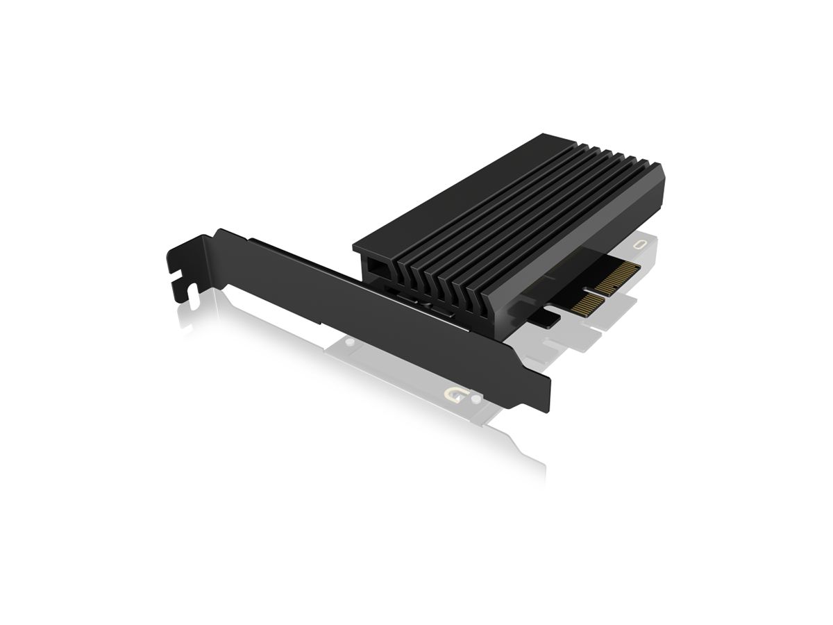 ICY BOX PCIe-Karte, 1x M.2 PCIe NVMe IB-PCI214M2-HSL SSD PCIe 4.0 (4250078167242)