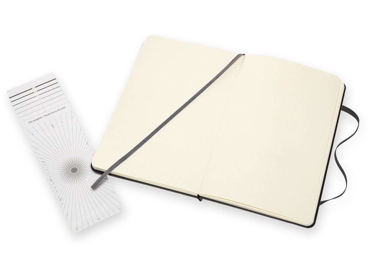 MOLESKINE Libro schizzo HC 18.2x11.8cm 603098 Medium, nero, 88 pagine (8053853603098)