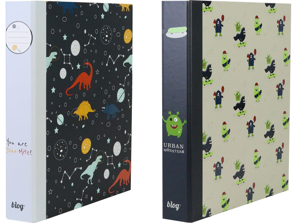 ANCOR Ringbuch A4 116380 B'LOG PLAY ME, 4 Ringe (5604730116380)