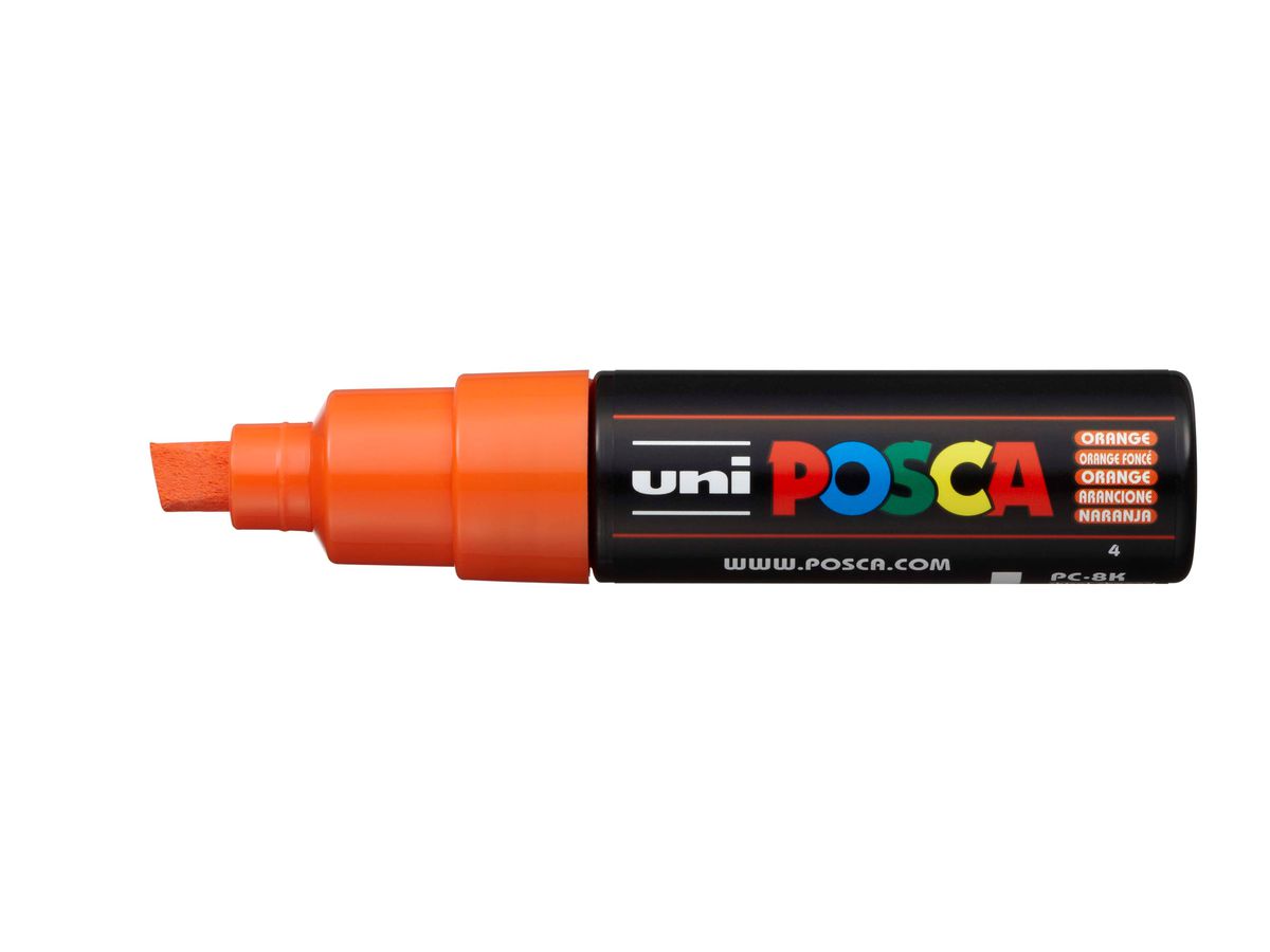 POSCA Marker 8mm PC-8K ORANGE orange (4902778916537)