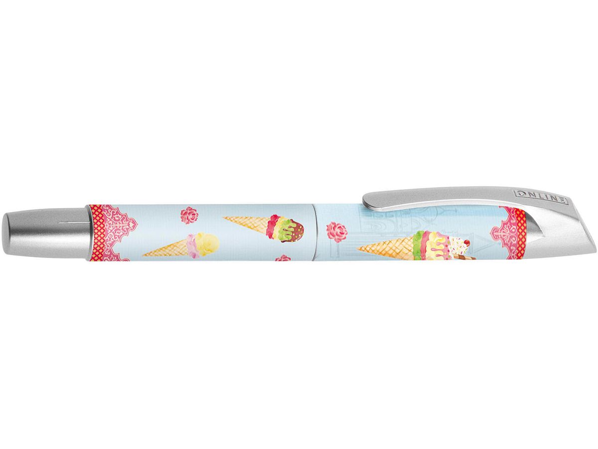 ONLINE Rollerball Campus II 0.7mm 61163/3D Venezia, bleu (4014421611635)