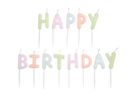 RICO DESIGN Kerzen Happy BIrthday 400590 pastell (4051271219284)