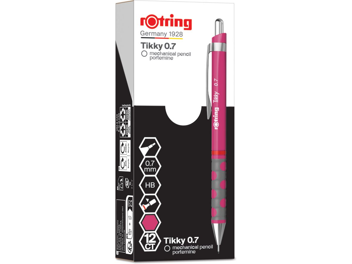 ROTRING Portemines TIKKY 0.7mm 2214581 magenta (3026982145819)