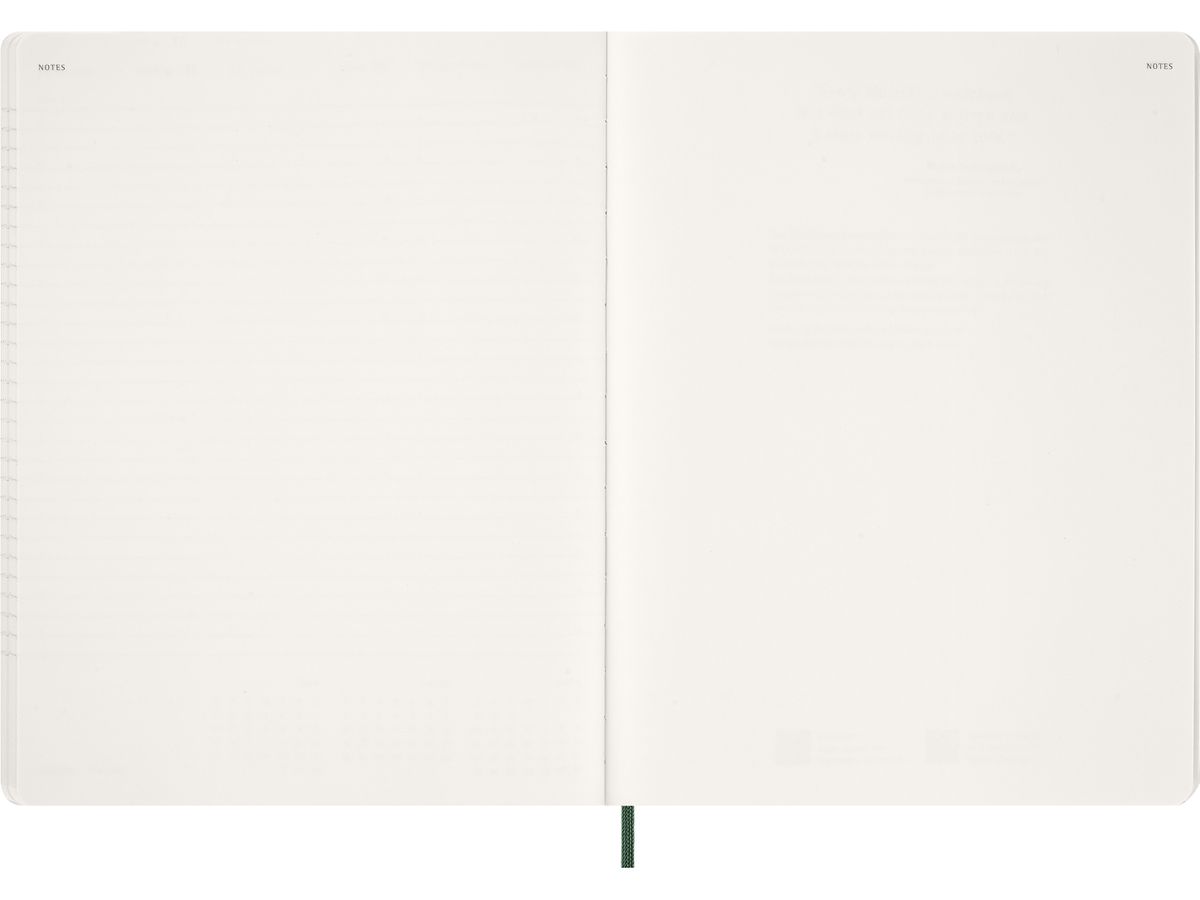 MOLESKINE Agenda Essential XX-Large 2026 DSESNK1512WN7Y26 1S/2P vert SC 21.6x27.9cm (8056999276539)