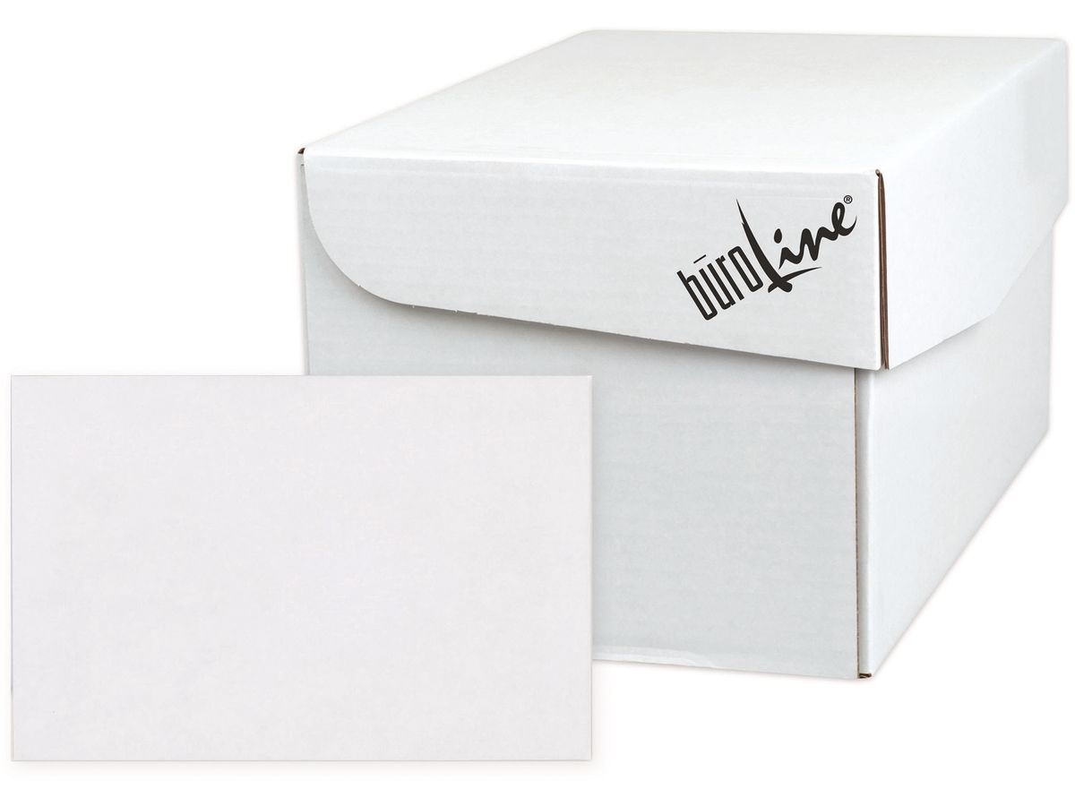 BÜROLINE Enveloppe s/fenêtre C6 103480 100g, blanc 500 pcs. (7612532001542)