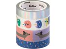 FOLIA Washi Tape Set Party Animal 26456 Hotfoil 4 pieces (4001868135343)