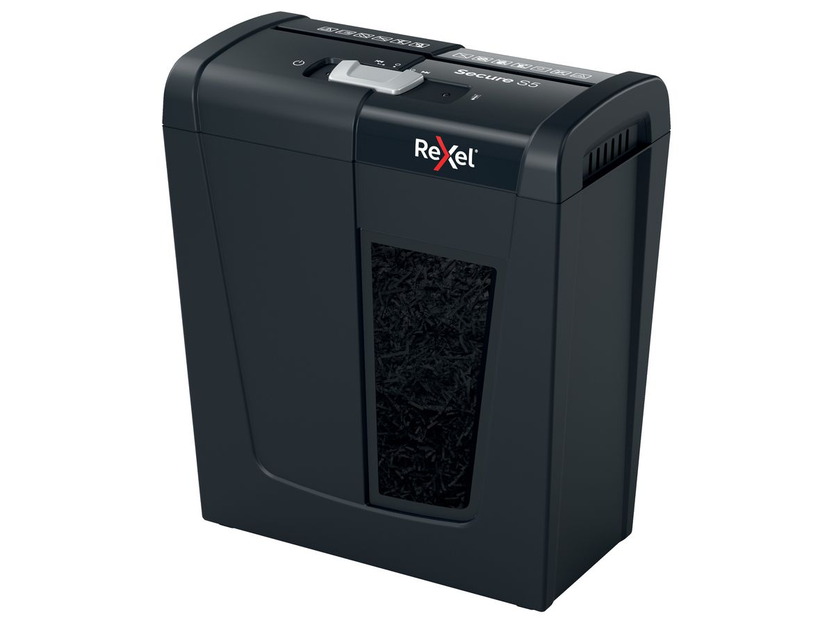 REXEL Aktenvernichter Secure 2020121EU S5, P-2, 10lt (5028252615259)