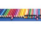 FABER-CASTELL Matite colorate cancellabili 116612 esagonale, 12 colori (4005401166122)