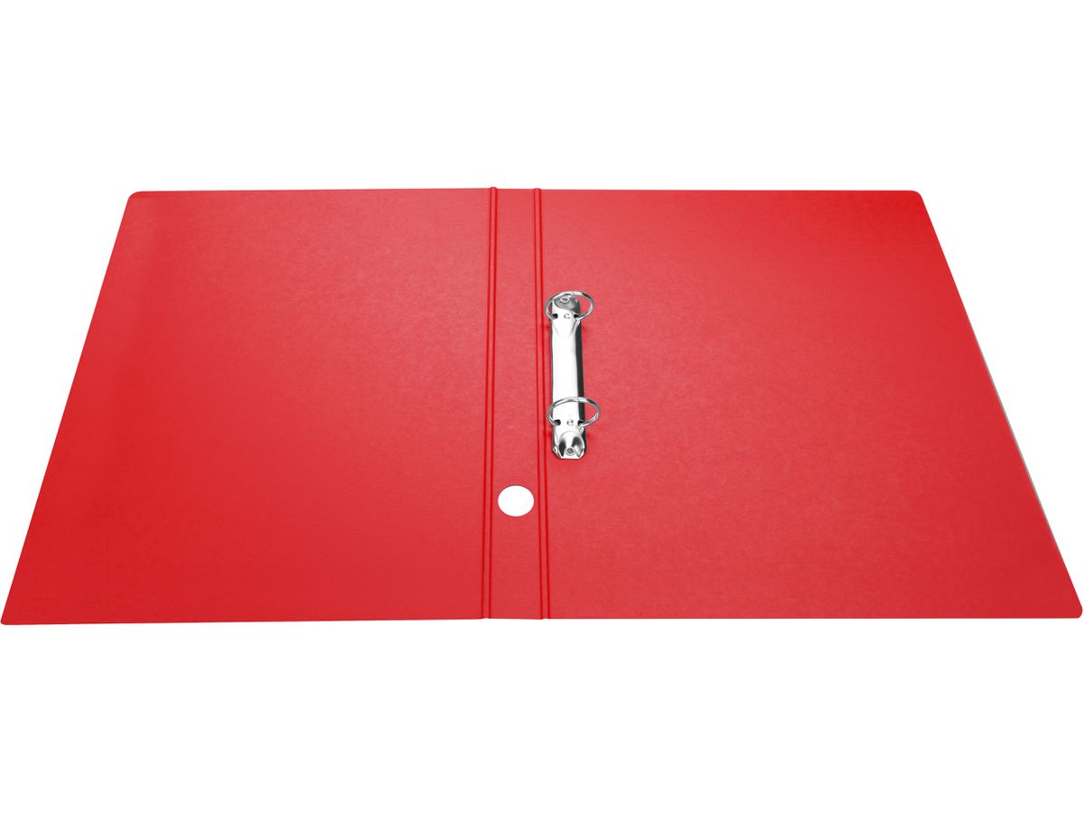 BIELLA Ringbuch Viria 3.1cm 15140345U rot 2-Ring A4 (7611365203970)