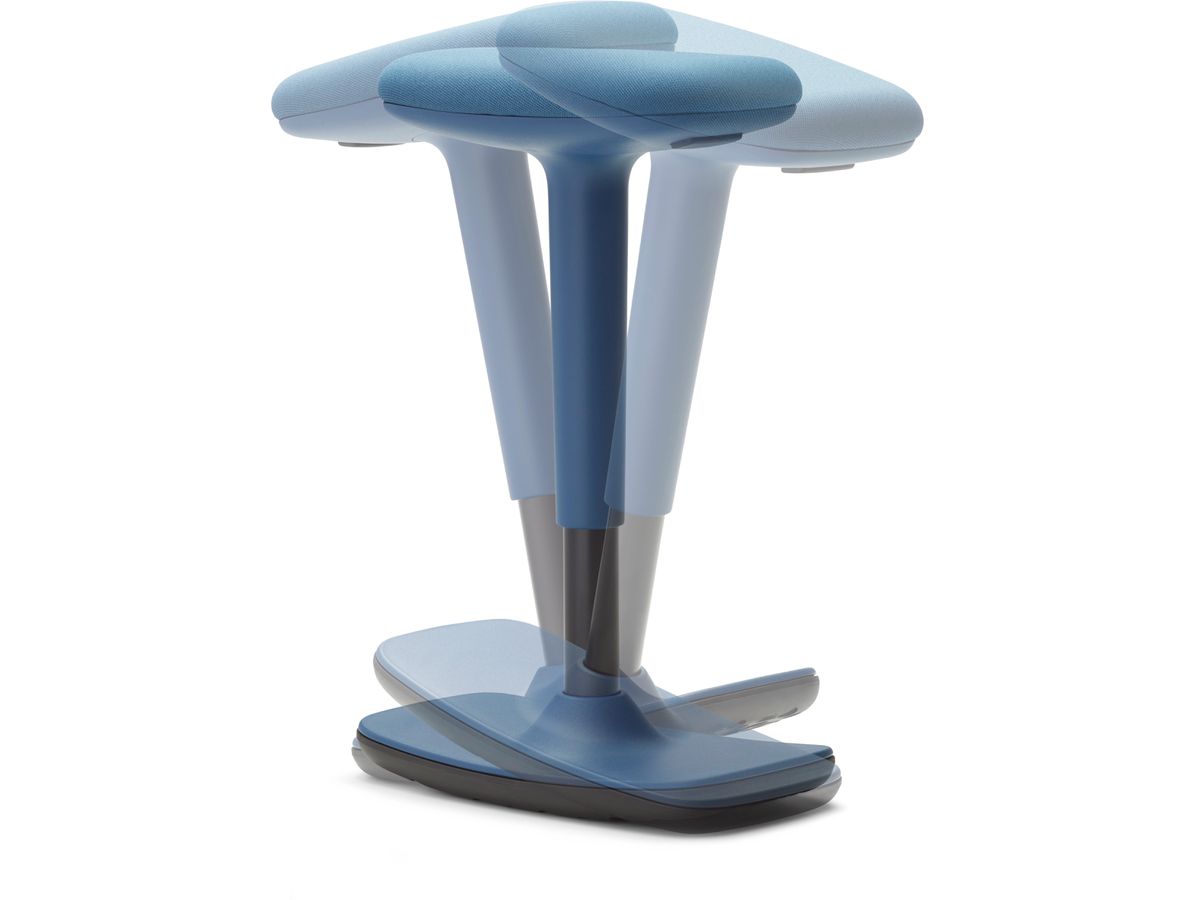 TRENDOFFICE Tabourets de bar TO-SWIFT 9299_KOB bleu (4260749140184)