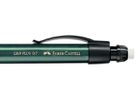 FABER-CASTELL Porte-mine GRIP PLUS 0.7mm 130700 vert métallisé, gomme (4005401307006)