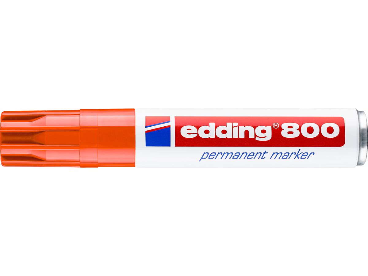 EDDING Permanent Marker 800 4-12mm 800-6 arancione (4004764054039)