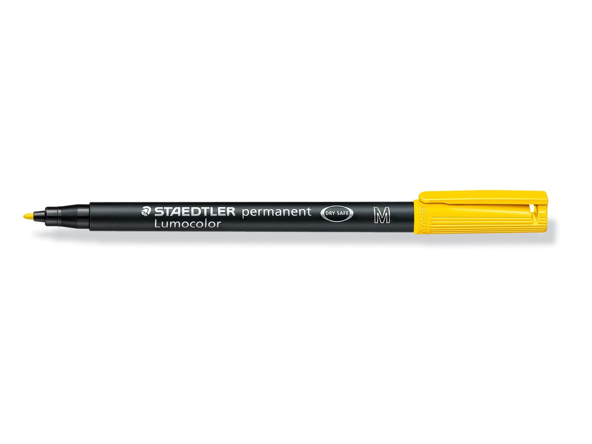 STAEDTLER Lumocolor permanent M 317-1 gelb (4007817310533)