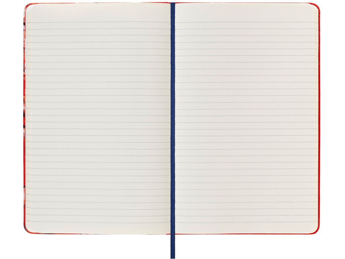 MOLESKINE Notizbuch TIGER 13x21cm 56420858532 rot, liniert, 240 Blatt, HC (8056420858532)