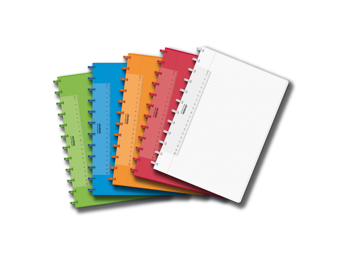 ADOC Quaderno A4 6011.000 rigato ass. (5410733114007)