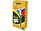BIC Penna sfera Fluo 982868 4 colours Box, 12 pezzi (3086123415263)